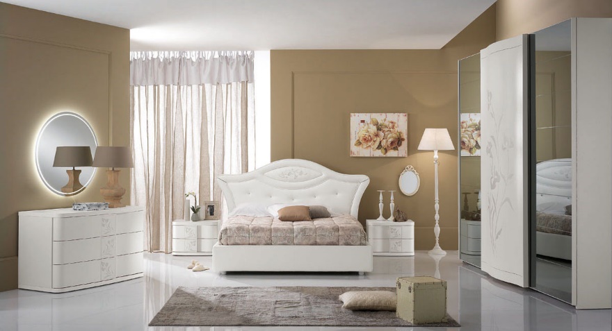 Beautiful Camera Da Letto Laccata Bianca Contemporary - Design ... Beautiful Camera Da Letto Laccata Bianca Contemporary - Design ...